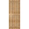 Ekena Millwork Spaced Board-n-Batten Shutters, Rough Sawn Western Red Cedar, 28 7/8W x 75H, PR RBS06S29X075RWR - alternate 3